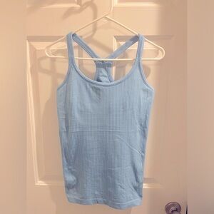 Lululemon Ebb to Street tank in Light Blue-Size 8 Awesome Condition